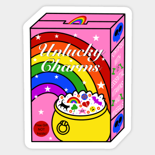 Unlucky Charms Sticker